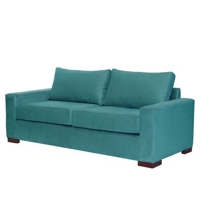 Imagen 2 del producto Sofá Latam Home Livorno 3 Cuerpos Turquesa