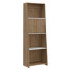 Biblioteca Note 1,60 Cm  2 Puertas - Blanco Hg / Miel