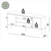 Buffet Decocasa TB403 Café