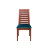 Juego de Comedor Latam Home Merida 6 Sillas Azul Petróleo