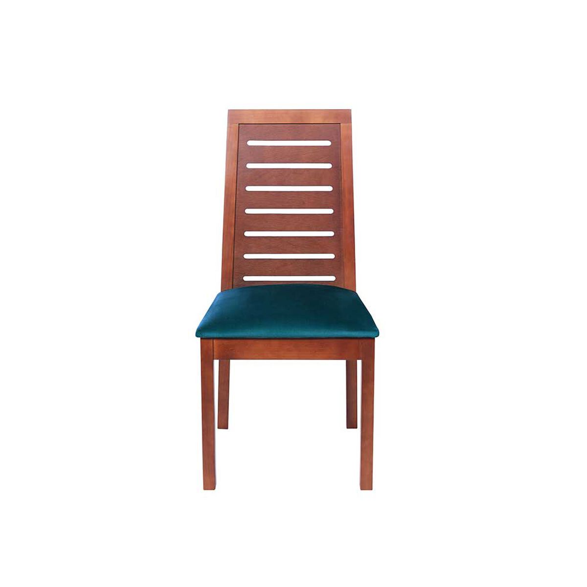 Juego de Comedor Latam Home Merida 6 Sillas Azul Petróleo