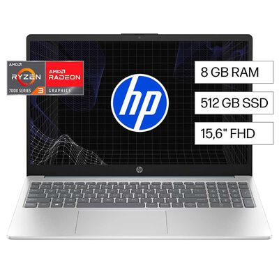 Imagen 2 del producto Notebook HP 15-fc0004la AMD Ryzen 3 8GB 512GB SSD 15,6""