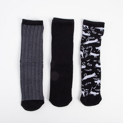 Imagen 2 del producto Pack 3 Calcetines Largo Mujer Icono Surtido