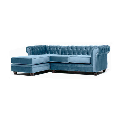Imagen 1 del producto Sofá Seccional Barra Design Chesterfield Izquierdo 3 Cuerpos Petróleo