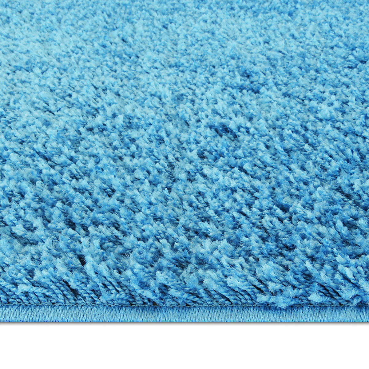Alfombra Shaggy lisa 150x200 cm