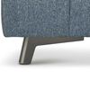 Sofá Seccional Derecho Rosen Carter 3-1 Cuerpos Denim