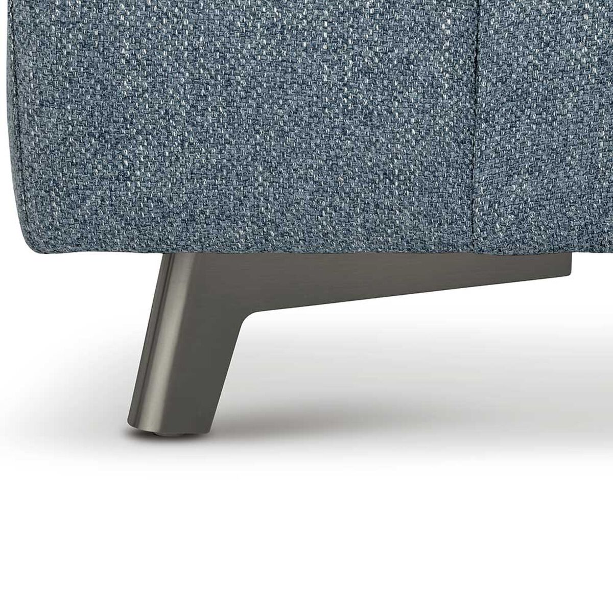 Sofá Seccional Derecho Rosen Carter 3-1 Cuerpos Denim