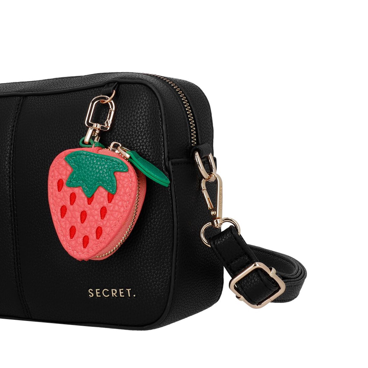 Cartera Bandolera Secret Aruba SC7 Peque&ntilde;a Negro