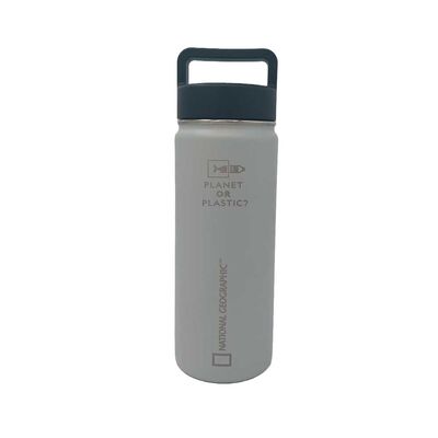 Botella Metalica National Geographic 500Ml Gris