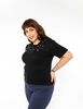 Sweater Con Apliques Manga 3/4 Mujer Extralindas