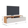 Rack Di Poretti Logan 70" Blanco