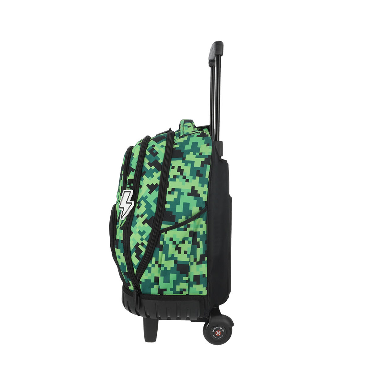 Mochila con ruedas Xtrem Cross 2.0 5XT Pixels Verde