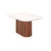 Comedor Decocasa Kalina 6 Sillas Negro Castaño