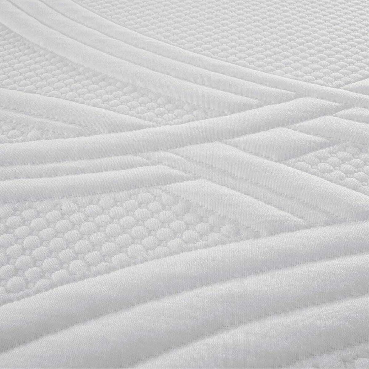 Cama Europea CIC 1,5 Plazas Ortopedic Advance + Respaldo + Velador