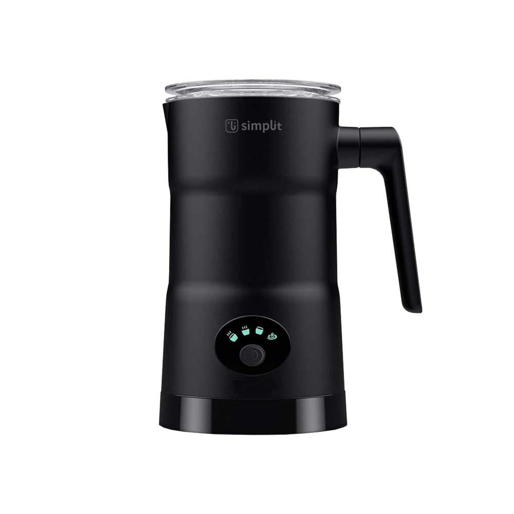 Pack Cafetera Italiana + Espumador 4 en 1 Simplit Negro, foto 2