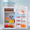 Minibar Midea MDRD142FGE13 93 lts. Rojo
