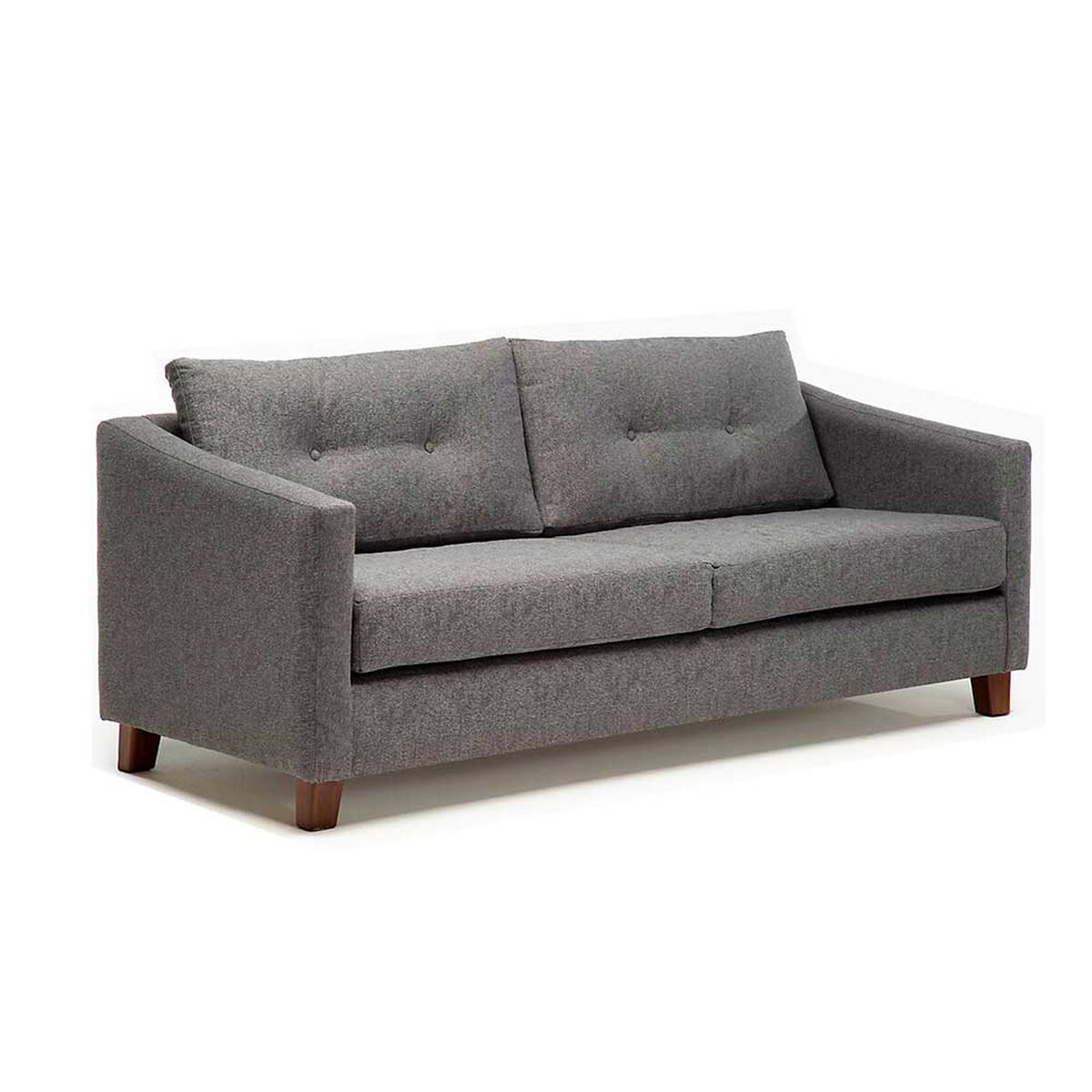 Sofá Barra Design Elena 3 Cuerpos Gris