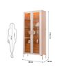 Vitrina Altavision Olivia Blanco Crema