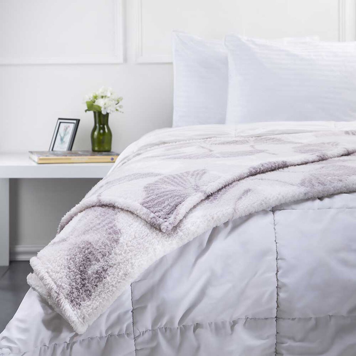 Frazada Sherpa Estampada Dreams 1,5 Plazas