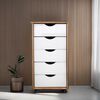 Gabinete Vekkahome Lucia 5 Cajones Café