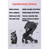 Coche de Paseo V6 Compacto con Accesorios Lubabycas