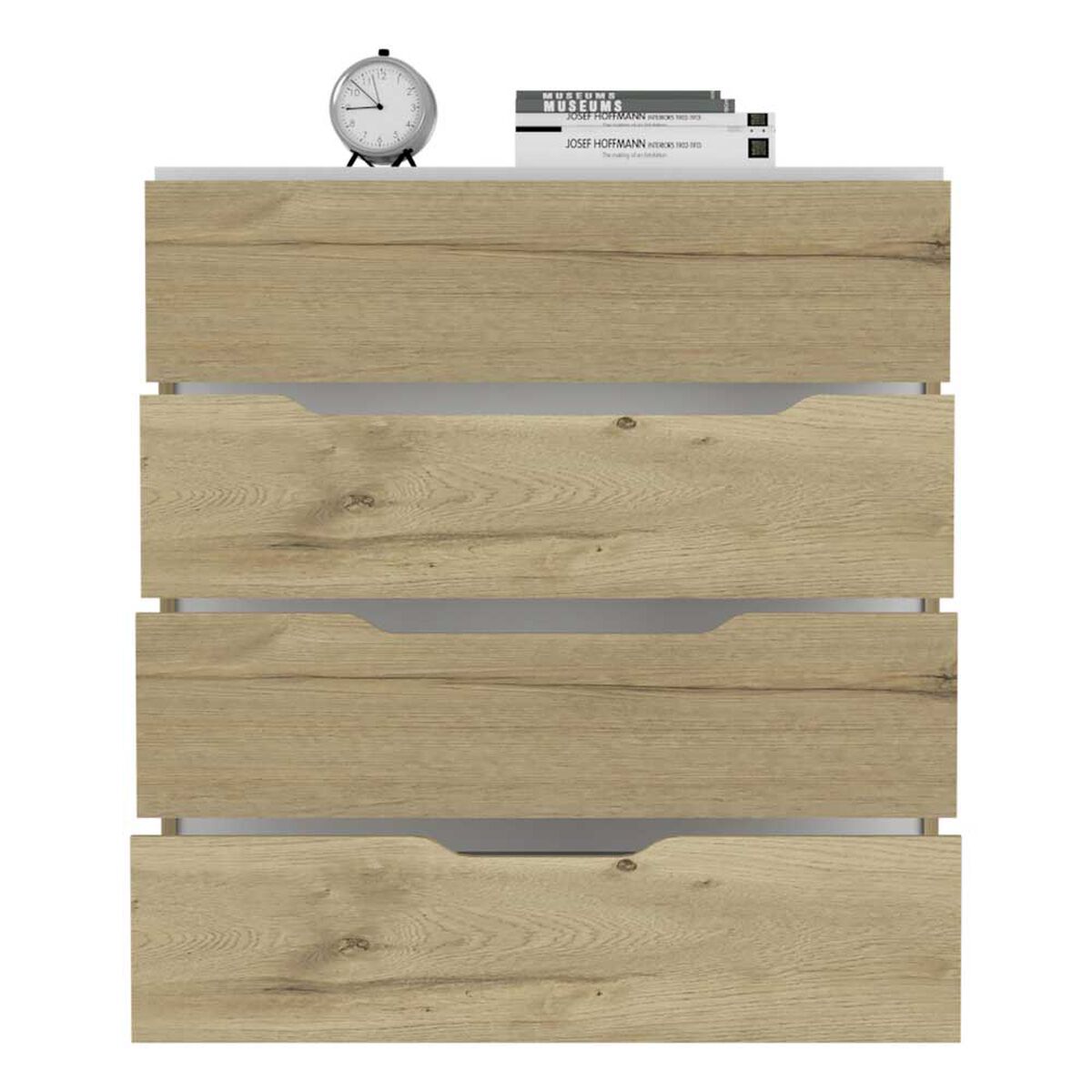 Cómoda TuHome Bi Color 4 Cajones