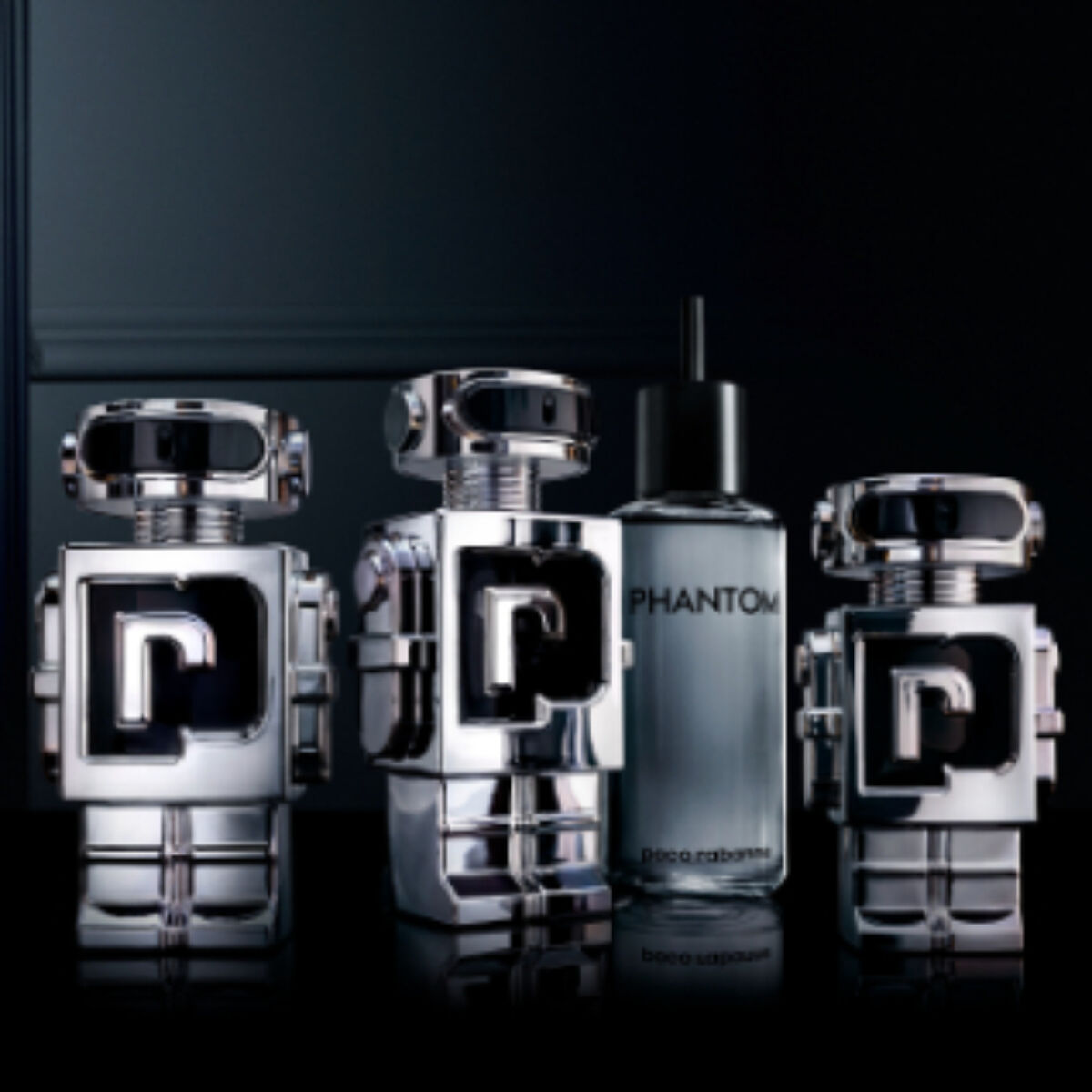 Set Paco Rabanne Phantom Edt 50Ml + Desodorante + Megaspritzer 10 Ml