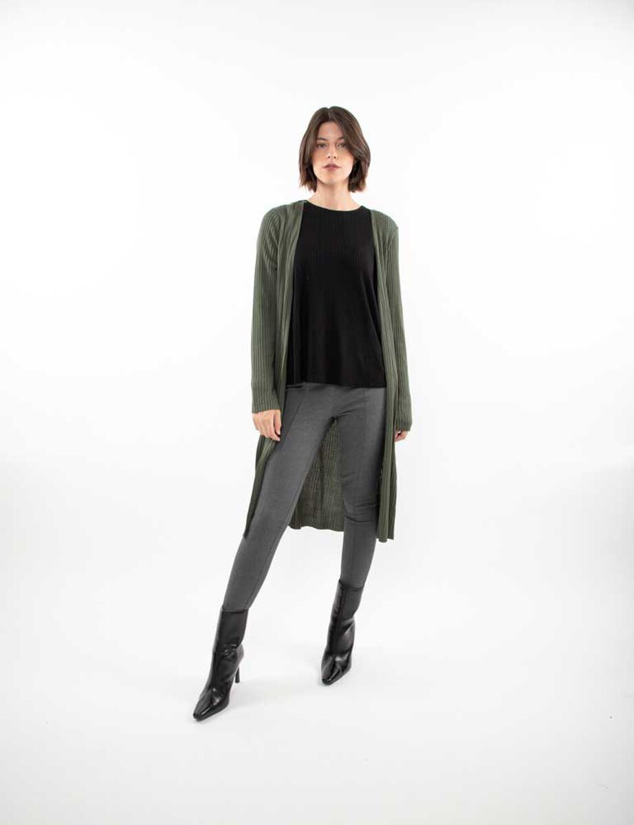 C&aacute;rdigan Largo Mujer Zibel