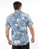 Camisa Algod&oacute;n Estampada Manga Corta Hombre Icono