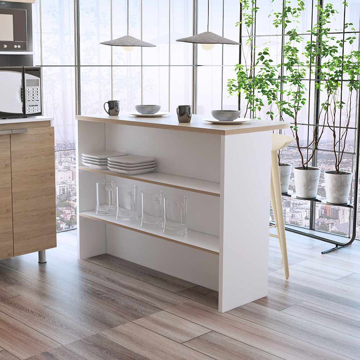 Barra Auxiliar de Cocina TuHome Fendi