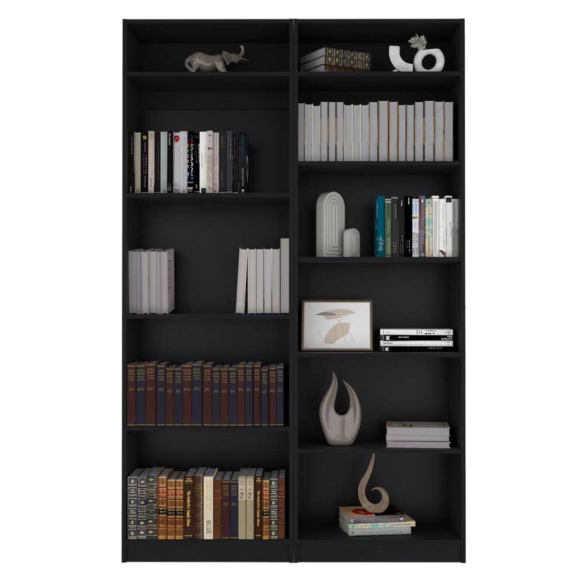 2 Estantes + Complemento TuHome Home Wengue