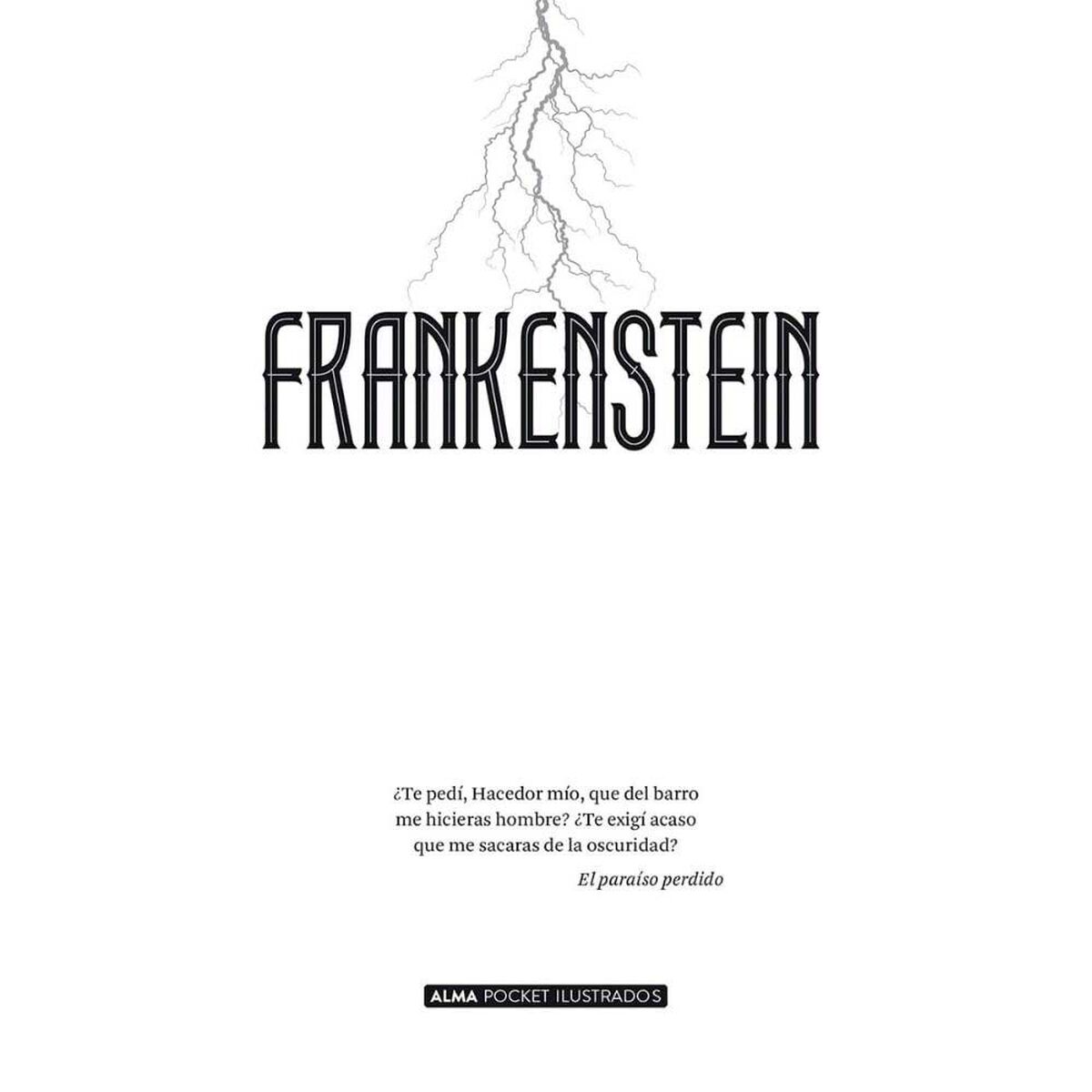 Libro Frankenstein Pocket Ilustrado Mary Shelley Editorial Alma