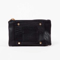 Monedero Ecocuero Negro Portman Club