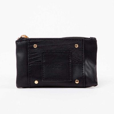 Imagen 1 del producto Monedero Ecocuero Negro Portman Club