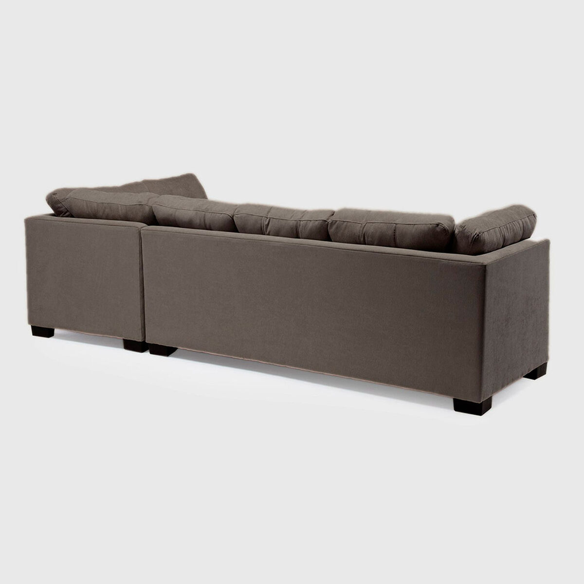 Seccional Derecho Muebles MPR Edimburgo 5 Cuerpos Caf&eacute;
