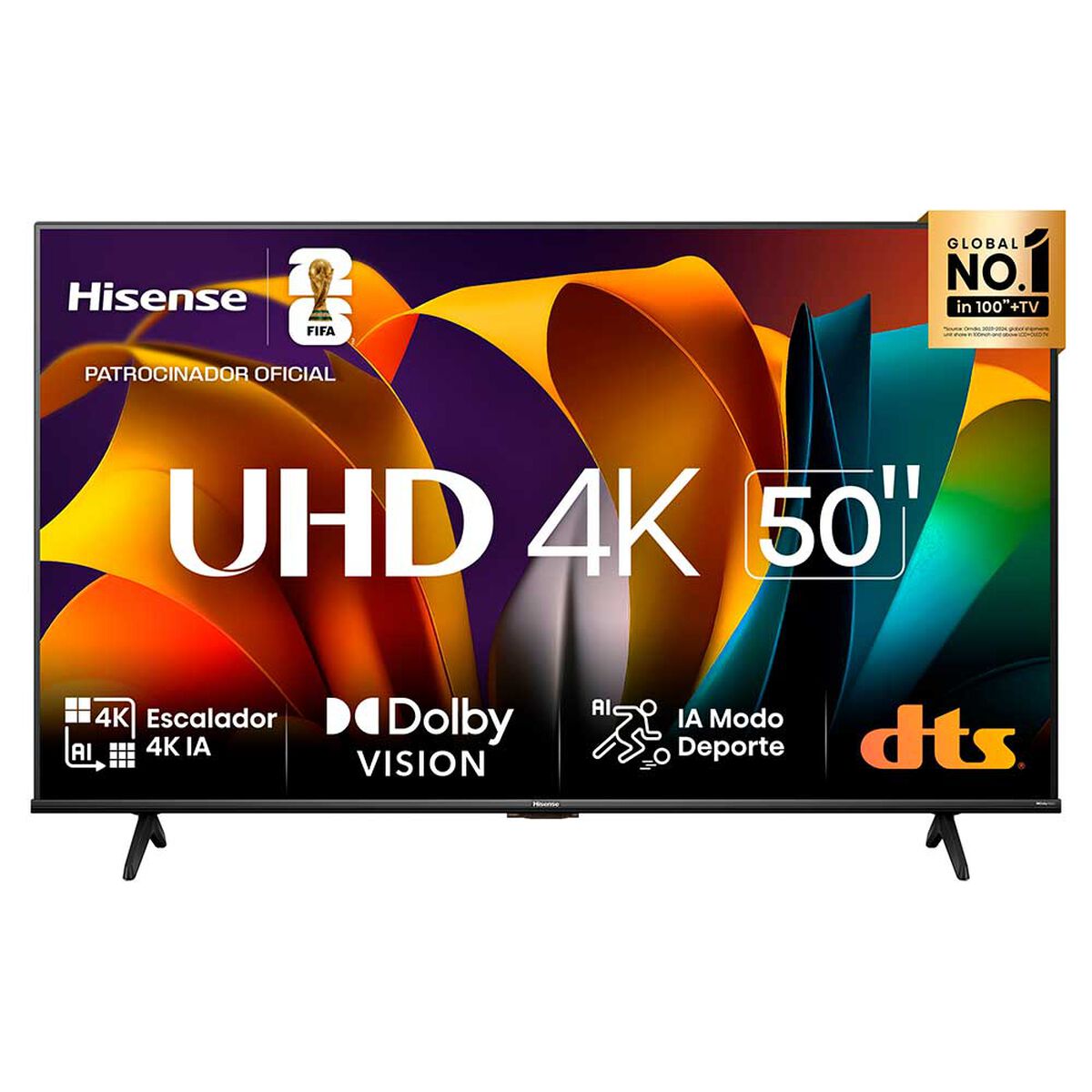 Smart TV LED 50&quot; Hisense 4K UHD VIDAA 50A6N