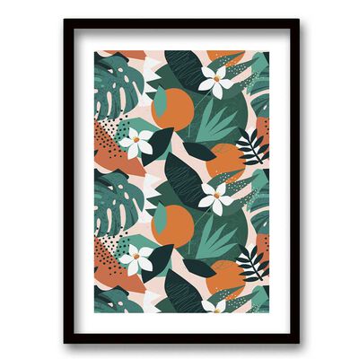 Imagen 1 del producto Cuadro Decorativo Retela Naranjas 40 x 30 cm