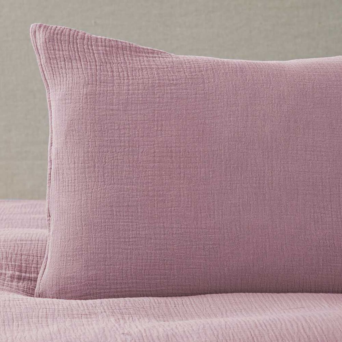 Funda de Plum&oacute;n Cannon 1.5 Plazas Gauze Rose