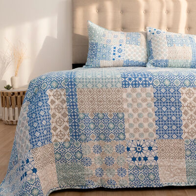 Quilt Doral 2 Plazas Stitchy Patch