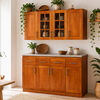 Mueble de Cocina Muebles Hema Berl&iacute;n 8 Puertas 4 Cajones Nogal