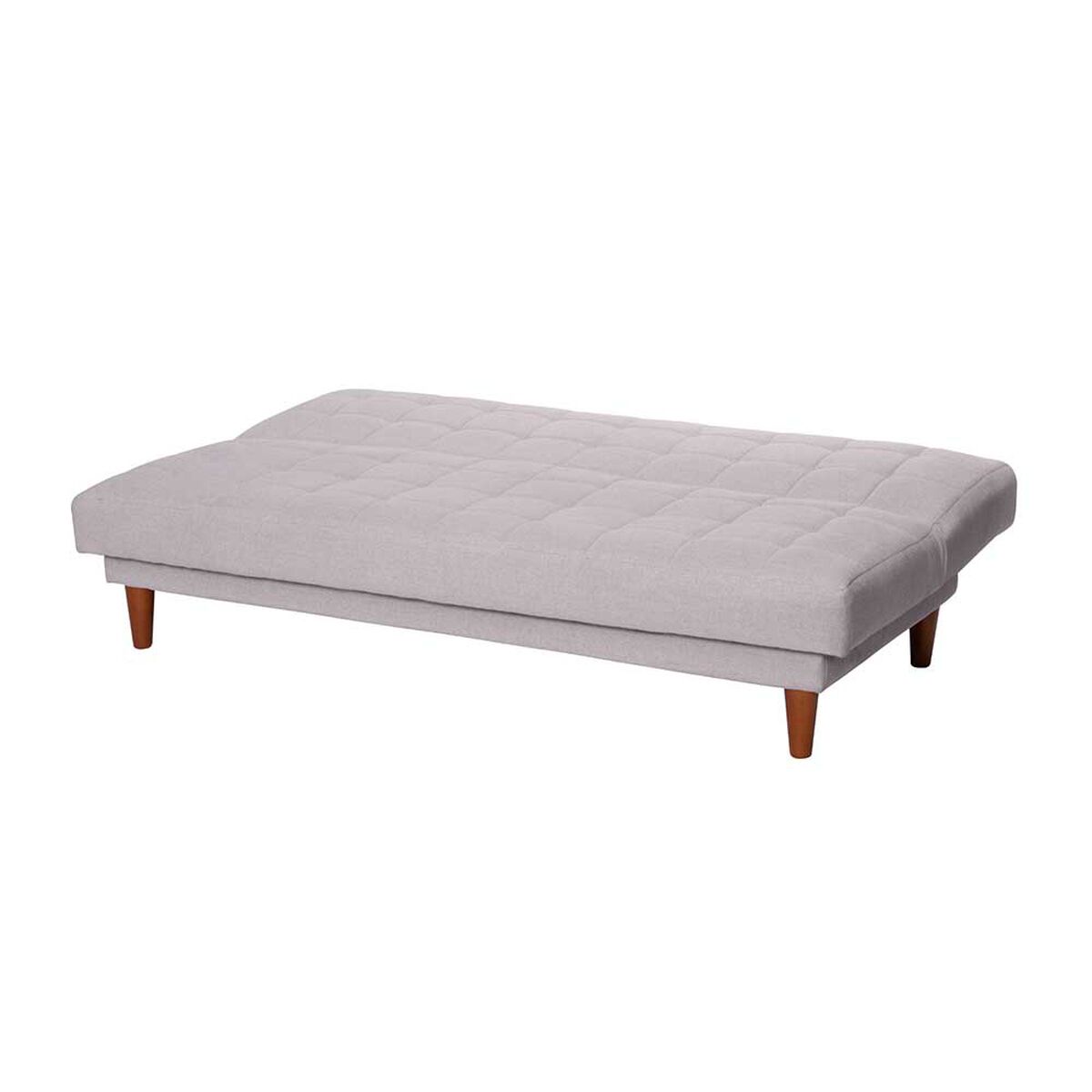 Fut&oacute;n Latam Home Turin Lino 3 Cuerpos Gris Claro
