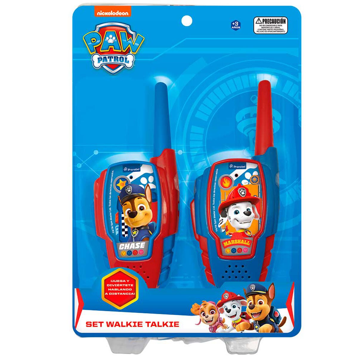 Set Walkie Talkie Paw Patrol