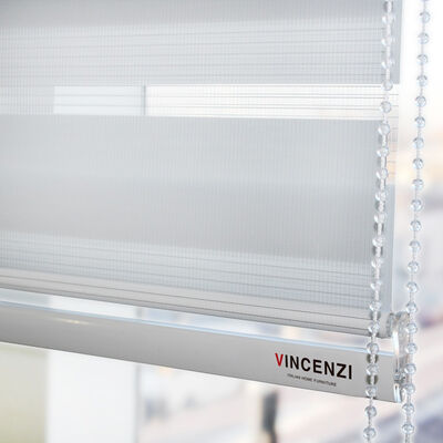 Cortina Roller Duo Vincenzi Blanco 160 x 160 cm