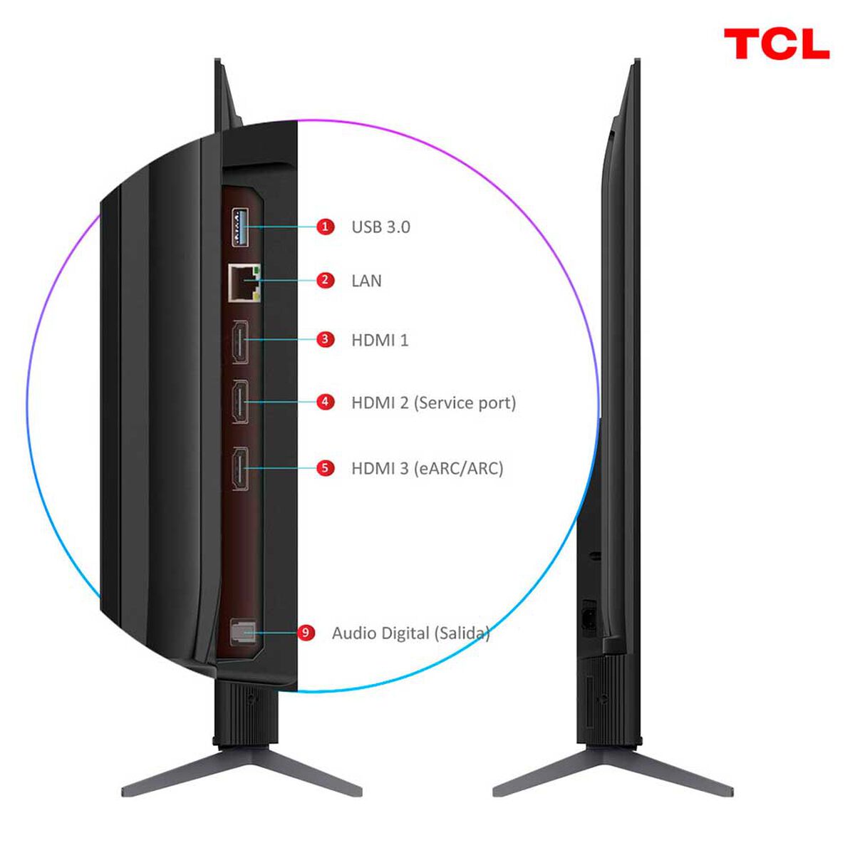 QLED 55" TCL 55C645 Smart TV 4K UHD