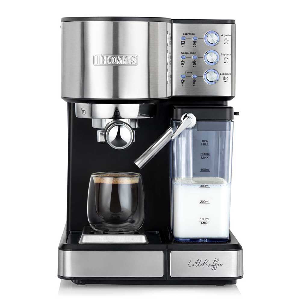 THOMAS Cafetera Espresso Latekaffee TH-160DELI