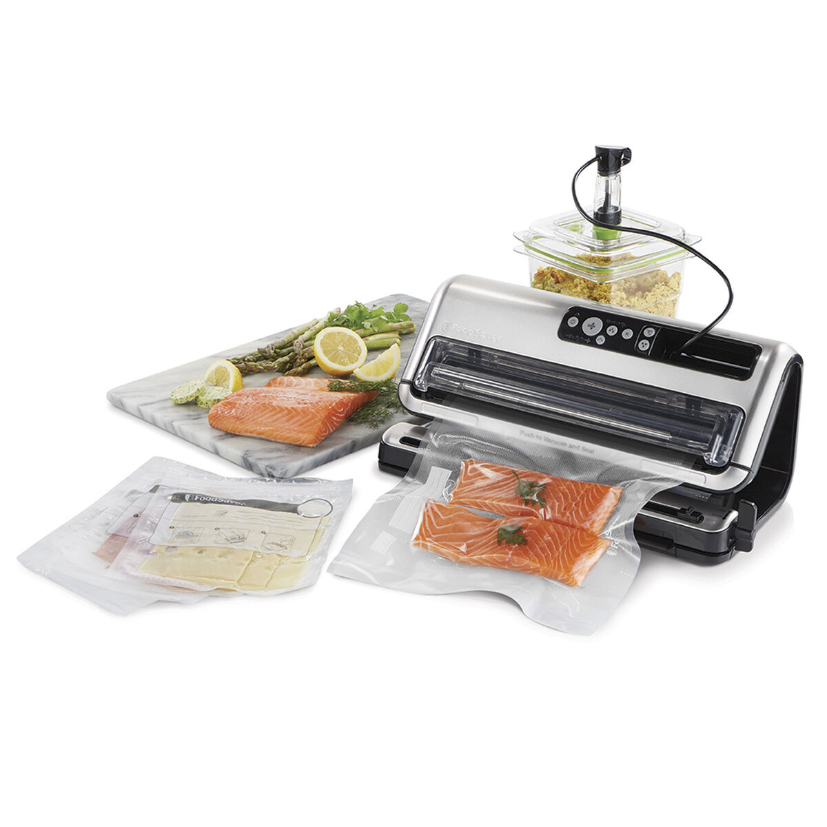 Sellador al Vacío Foodsaver Oster FFS006X 01