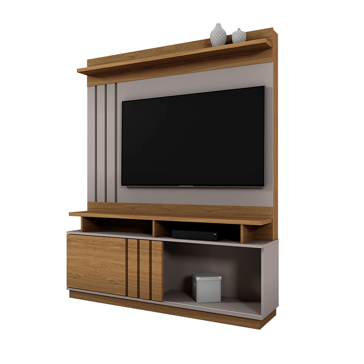 Home TV Vekkahome Goias 55" Pulgadas Café