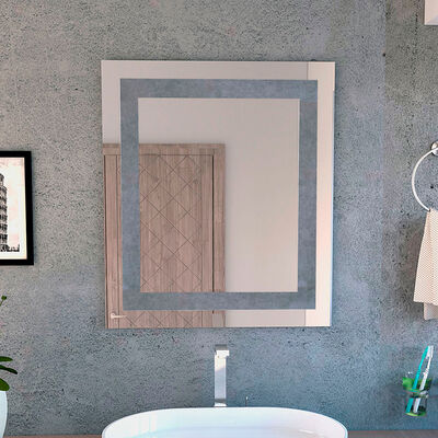 Imagen 2 del producto Espejo Torino con Marco Interno en Sandblasting