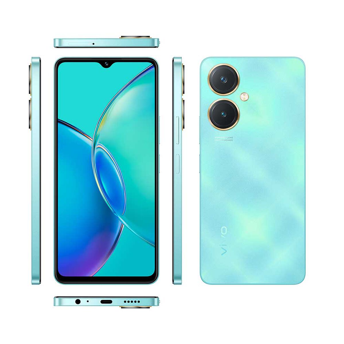 Celular Vivo Y27 128GB 6,64" Sea blue Liberado