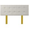 Cama Europea Prelude 2 Plazas Radiant 190 Cm + Respaldo Urban Arena